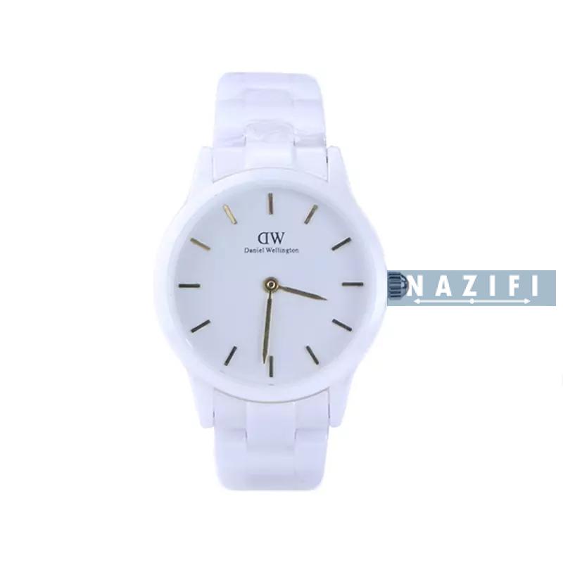 خرید قسطی | ساعت زنانه صفحه سرامیکی سفید  دنیل ویلینگتون  DW-K28Z6601 3