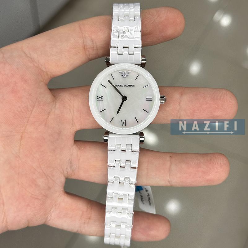 خرید قسطی | ساعت زنانه صفحه سرامیکی سفید  دنیل ویلینگتون DW-K28Z1485 1