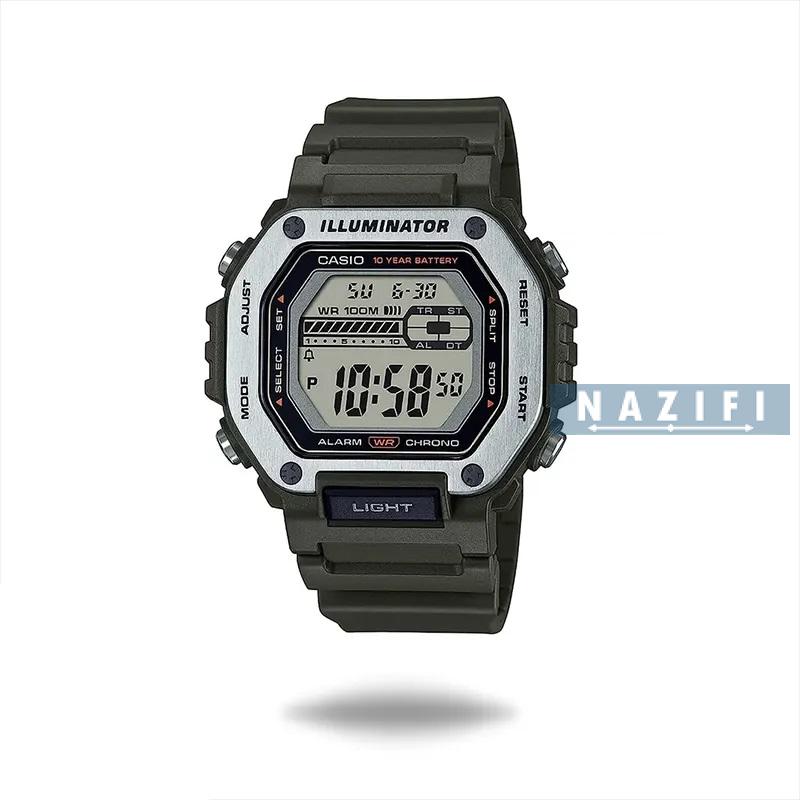 ساعت مچی مردانه کاسیو مدل MWD-110H-3AVDF