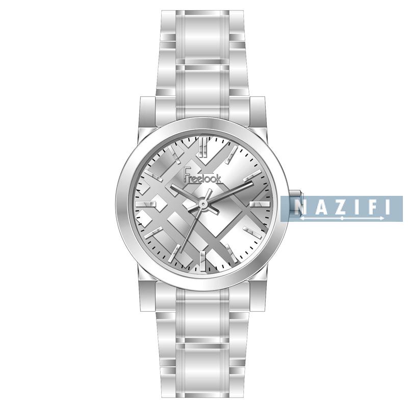 خرید قسطی |ساعت زنانه فری لوک اورجینالتمام نقره ای FL.1.10497/1