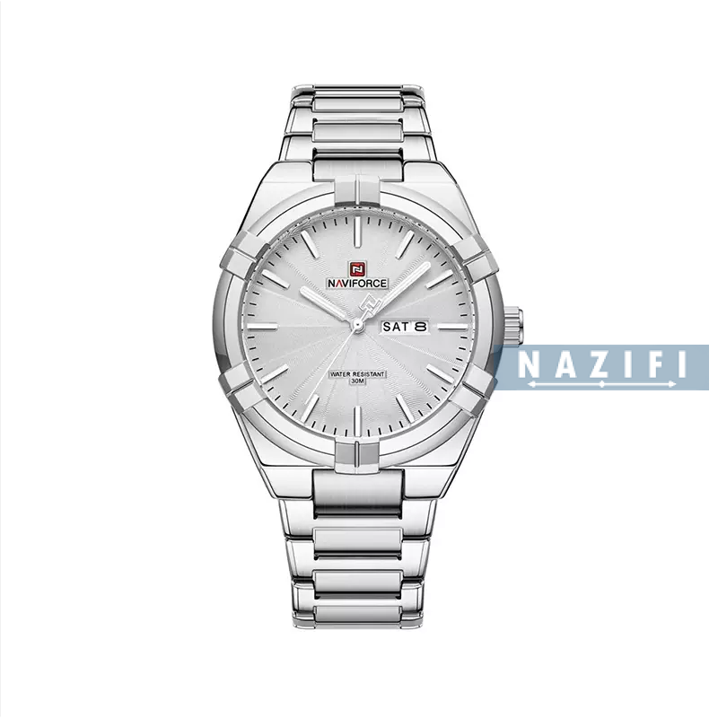 خرید قسطی|ساعت مچی نیوی فورس مردانه 2 تاریخه (دی-دیت) 9218/1