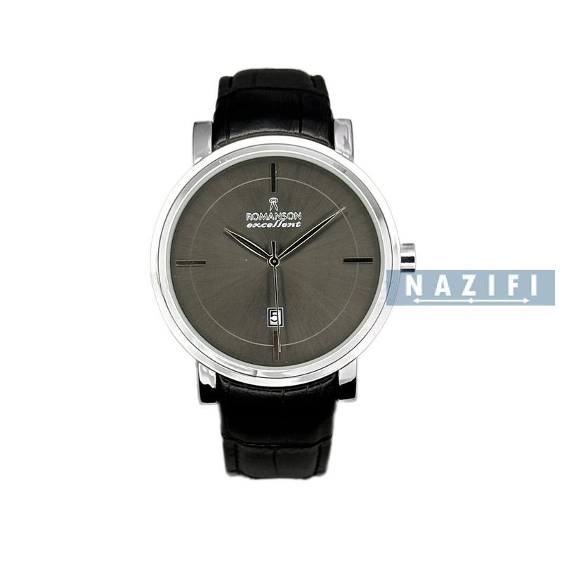 خرید قسطی | ساعت مردانه بند چرم رومانسون MA-2093G
