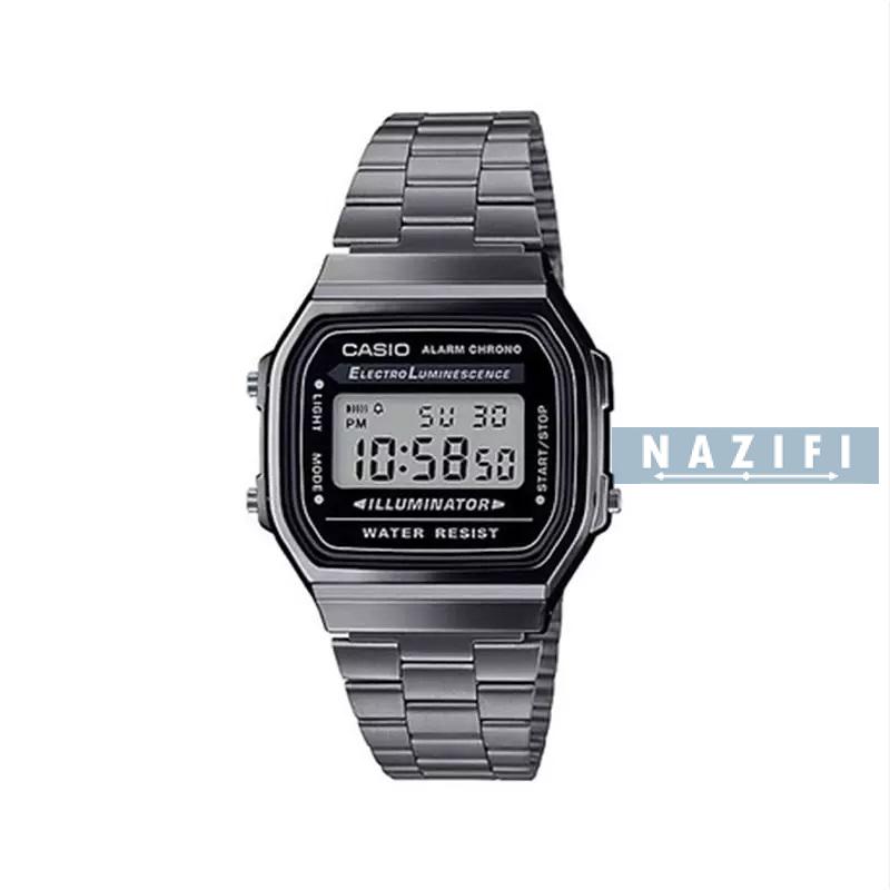 خرید قسطی|ساعت مچی دیجیتال کاسیو مدلA168WGG-1ADF