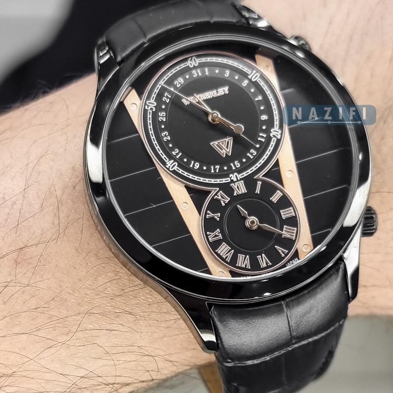 خرید قسطی|ساعت مچی مردانه ویمبرلی اورجینال بند چرم WB-CL430G-T