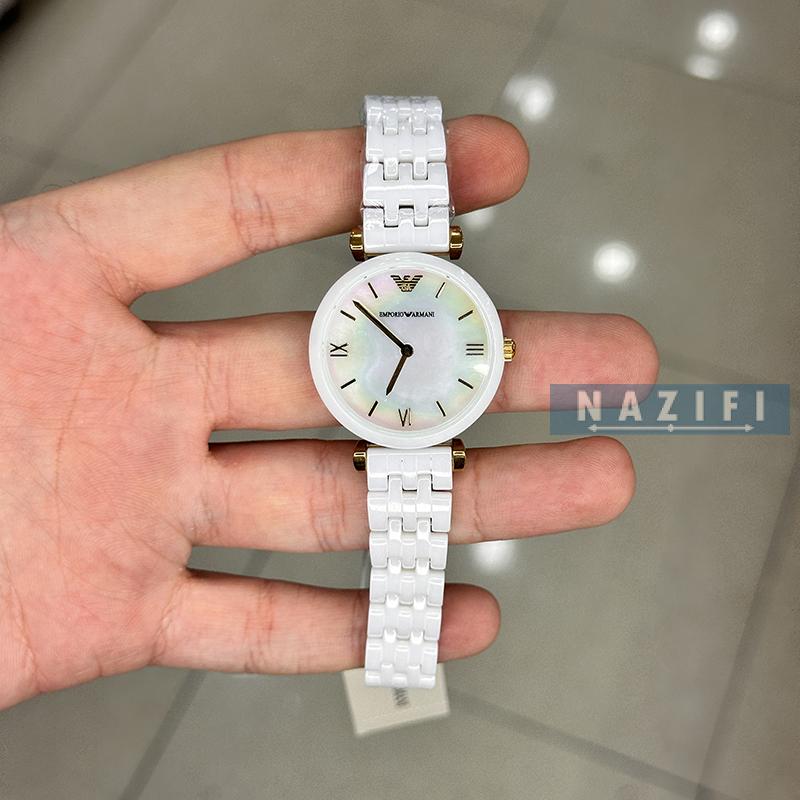 خرید قسطی | ساعت زنانه صفحه سرامیکی سفید  دنیل ویلینگتون DW-K28Z1485 2