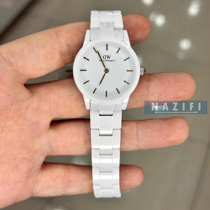 خرید قسطی | ساعت زنانه صفحه سرامیکی سفید  دنیل ویلینگتون  DW-K28Z6601 3