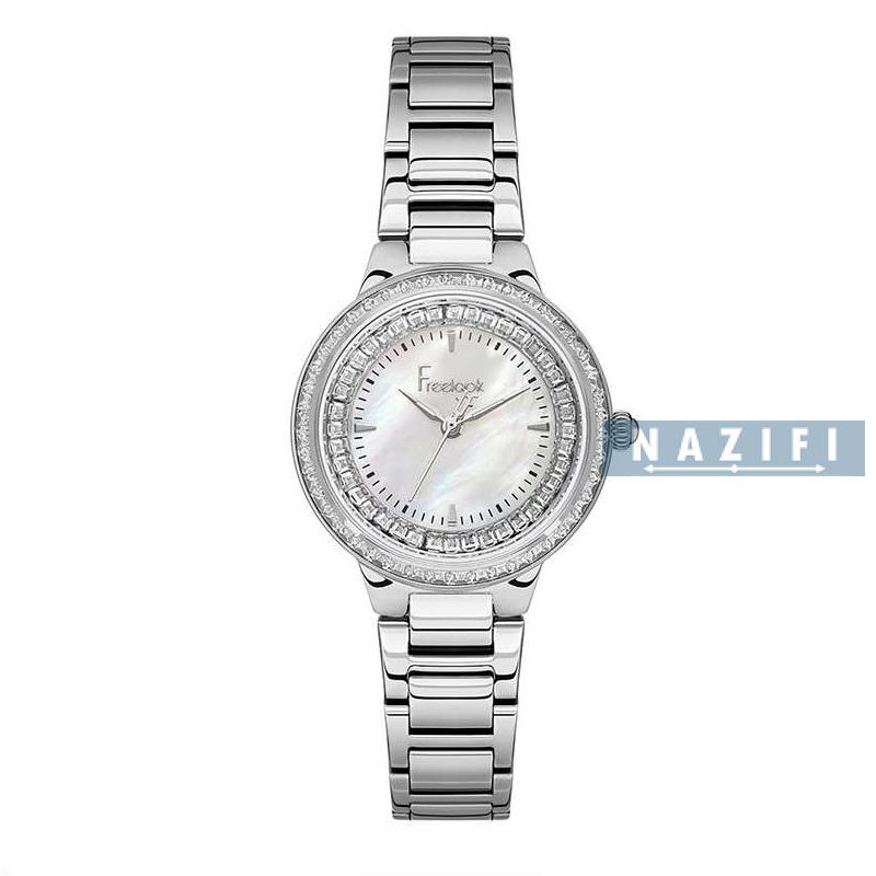 خرید قسطی |ساعت زنانه فری لوک اورجینال صفحه صدفی FL.1.10487/1