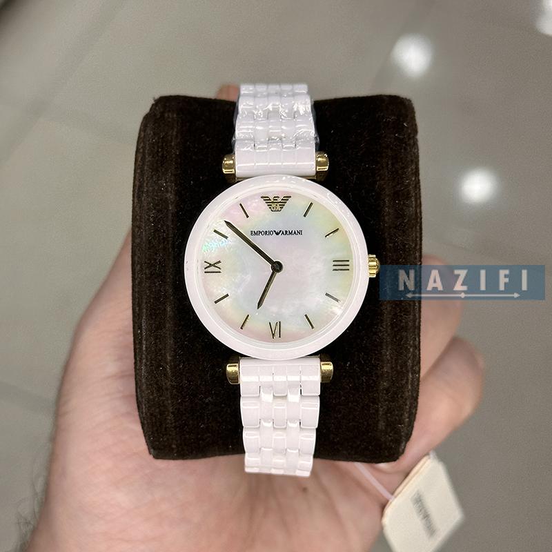 خرید قسطی | ساعت زنانه صفحه سرامیکی سفید  دنیل ویلینگتون DW-K28Z1485 2