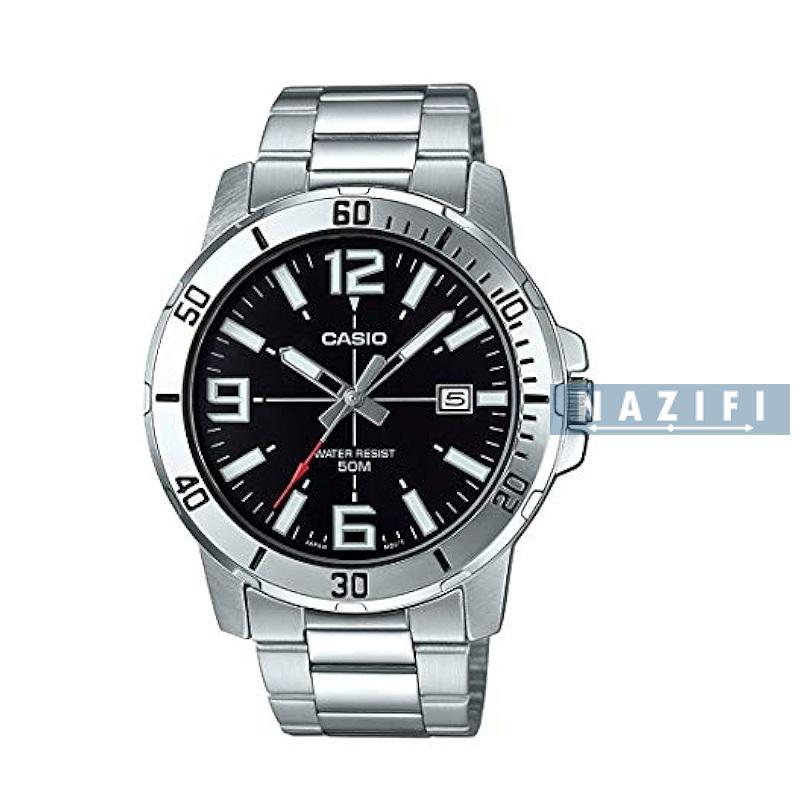 ساعت مچی مردانه کاسیو خلبانی MTP-VD01D-1BVUDF