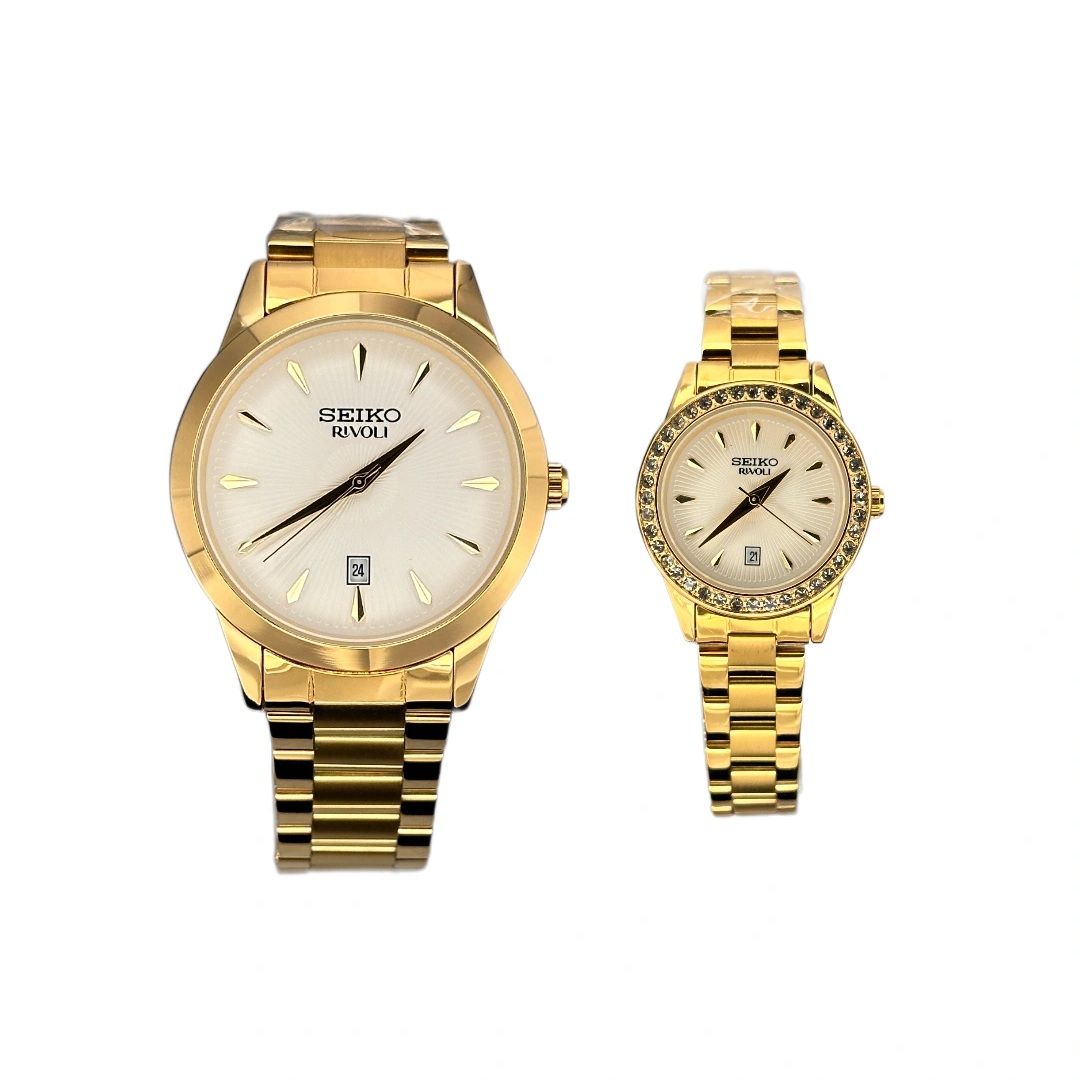 خرید قسطی | ست ساعت زنانه و مردانه سیکو مدل GN05933-36