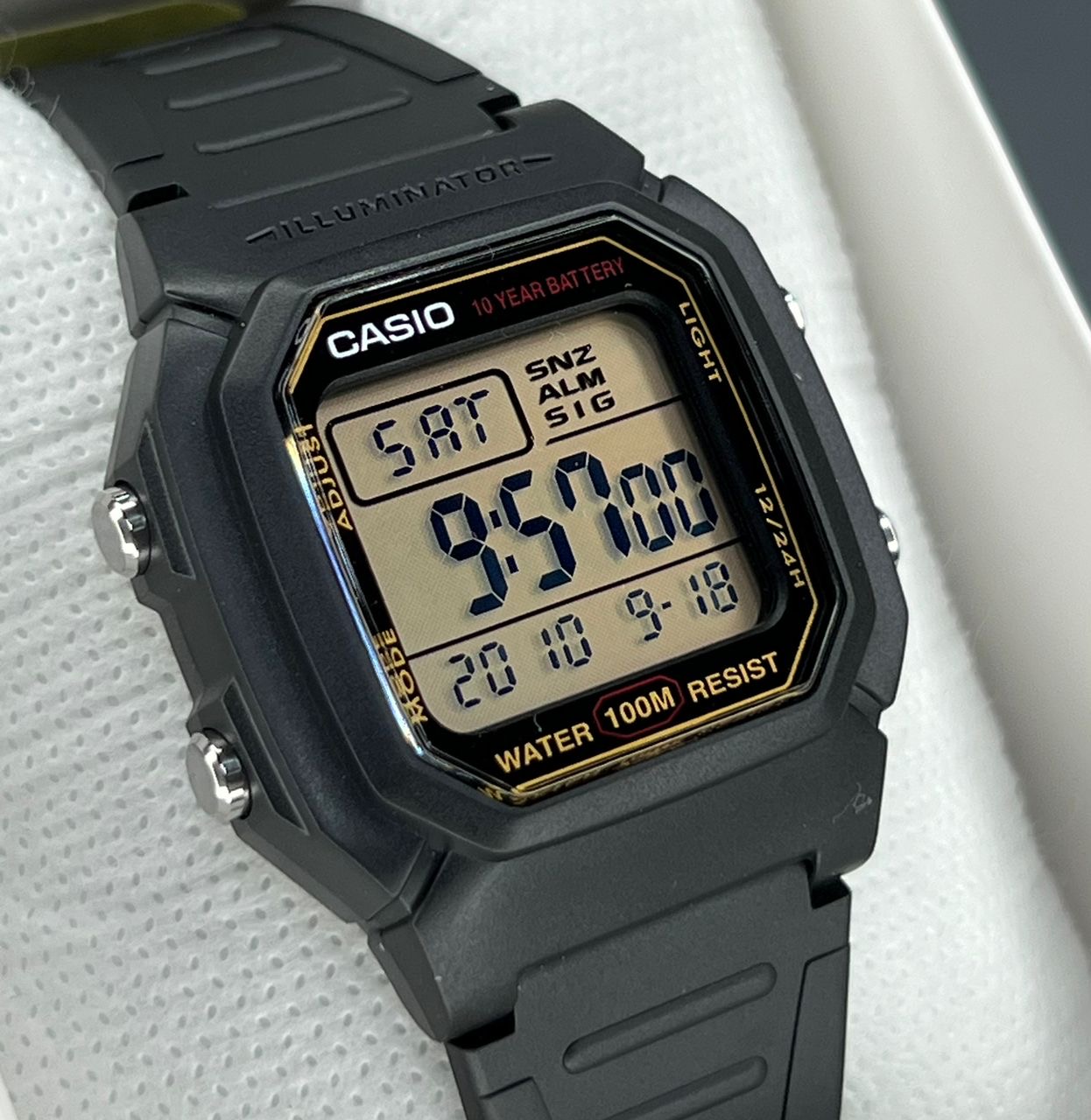 ساعت دیجیتال مردانه کاسیو مدلCASIO-W-800HG-9AV