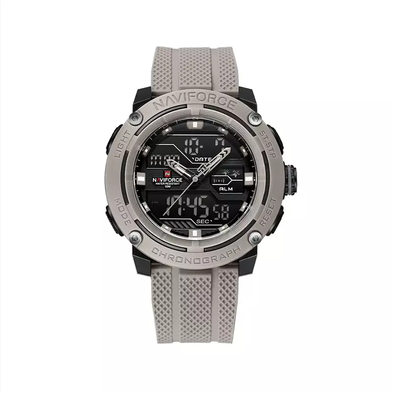 خرید قسطی| ساعت مردانه نیوی فورس دو موتوره انالوگ دیجیتال رابر 7114/3