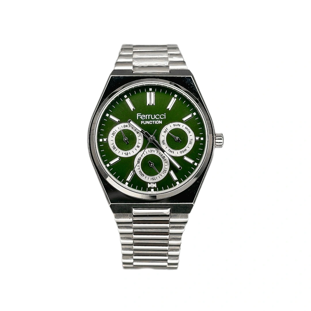 خرید قسطی | ساعت مچی فروچی مردانه صفحه سبز FC 03523/02