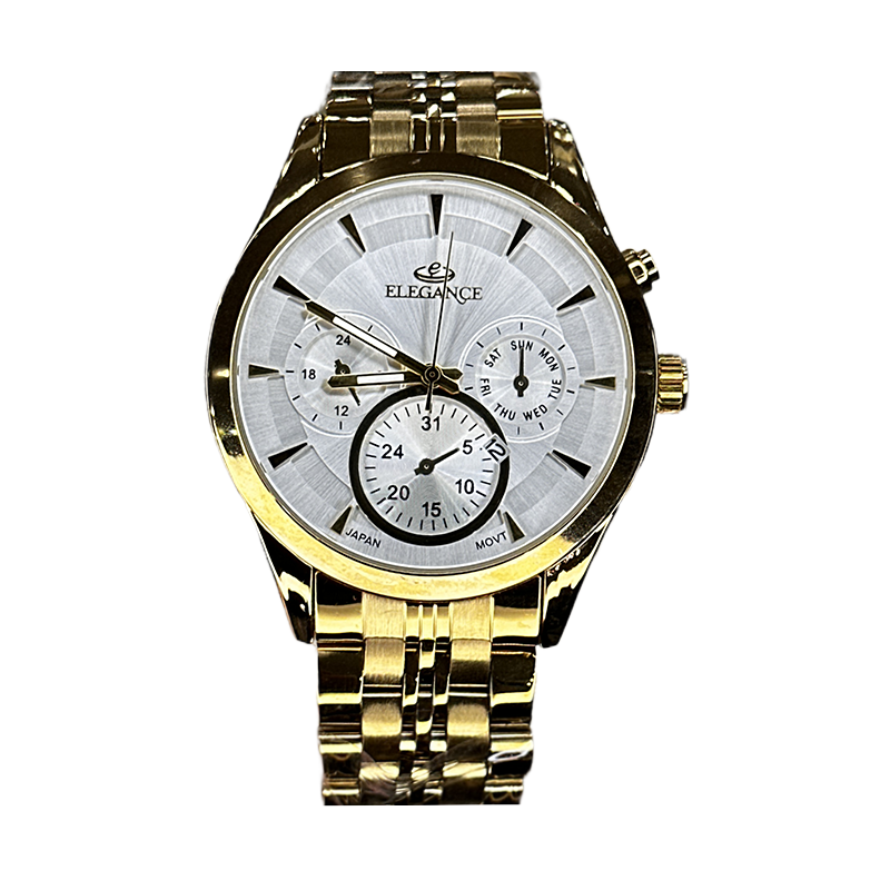 خرید قسطی | ساعت مچی مردانه الگانس طرح سه موتوره G2024/4