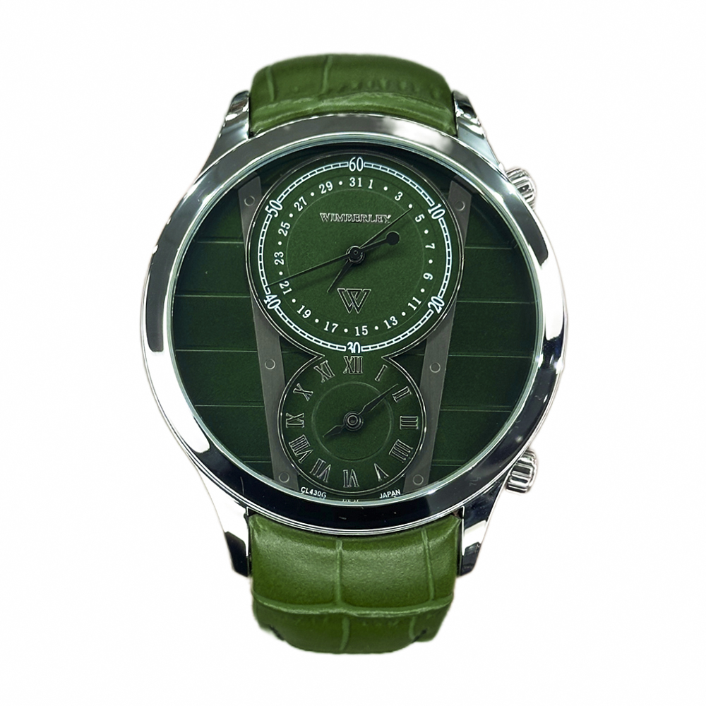 خرید قسطی|ساعت مچی مردانه ویمبرلی اورجینال بند چرم WB-CL430G-E