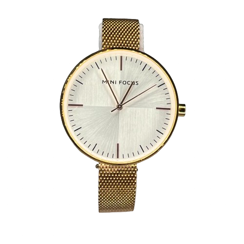 ساعت زنانه بند حصیری رزگلد 