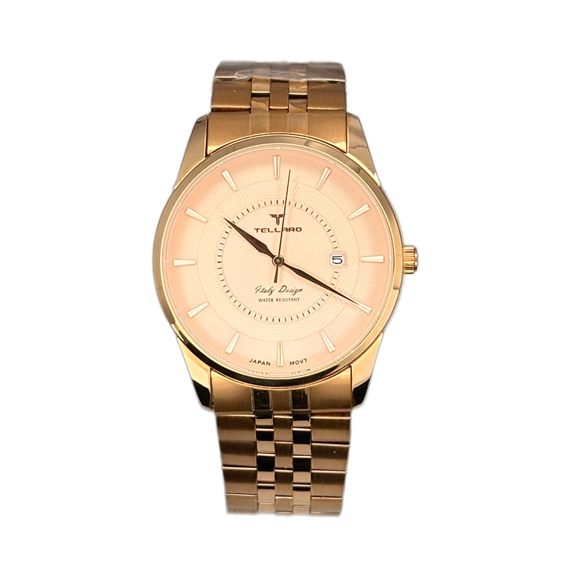 خرید قسطی | ساعت مردانه کلاسیک تلارو اورجینال رزگلد Tellaro T3045L