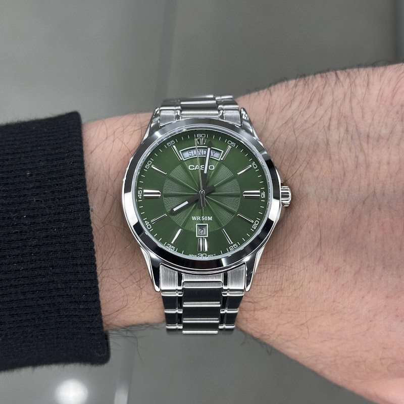 ساعت مچی مردانه کاسیو کلاسیک مدل MTP-1381D-3A