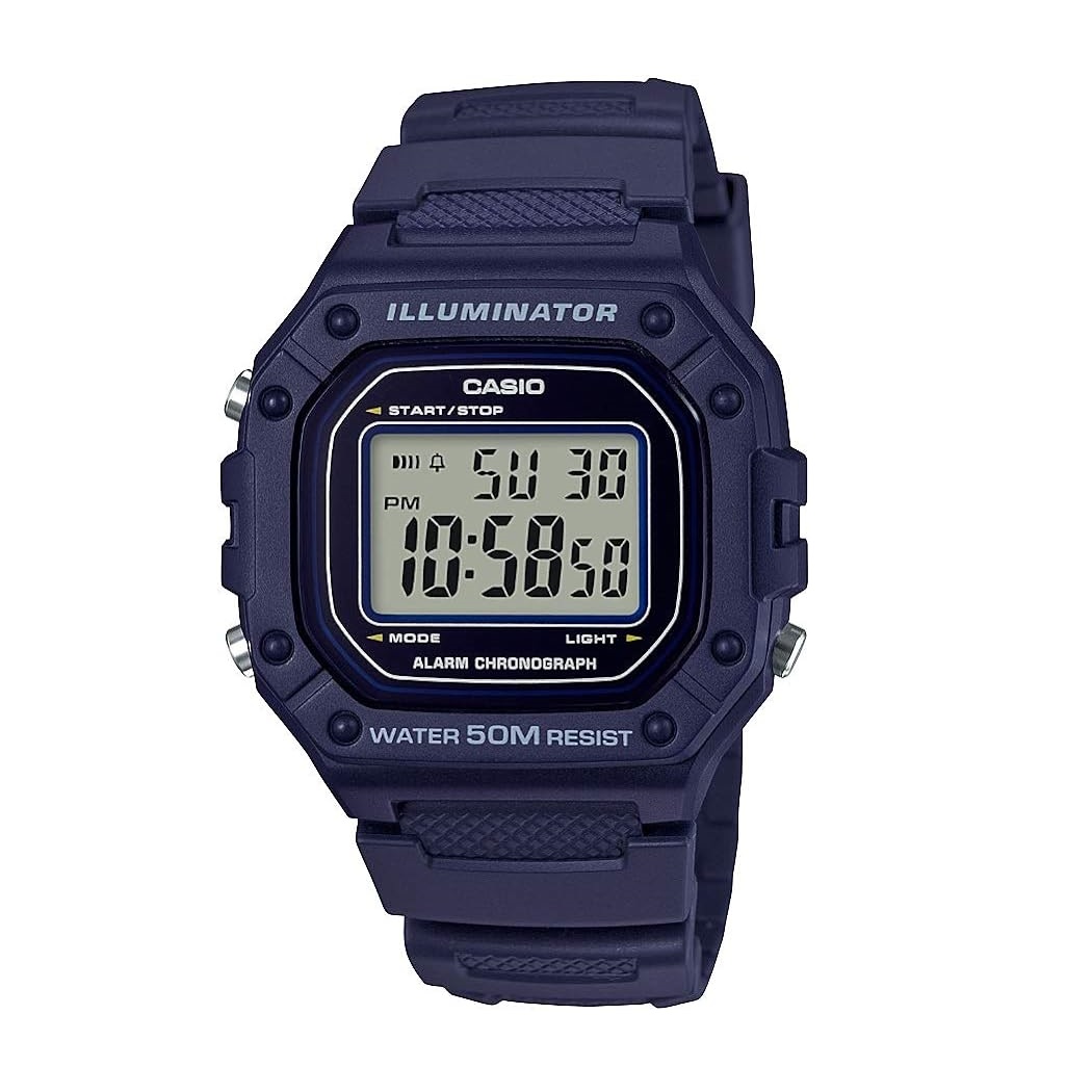 ساعت دیجیتال مردانه کاسیو مدلCASIO-W-218H-2AV