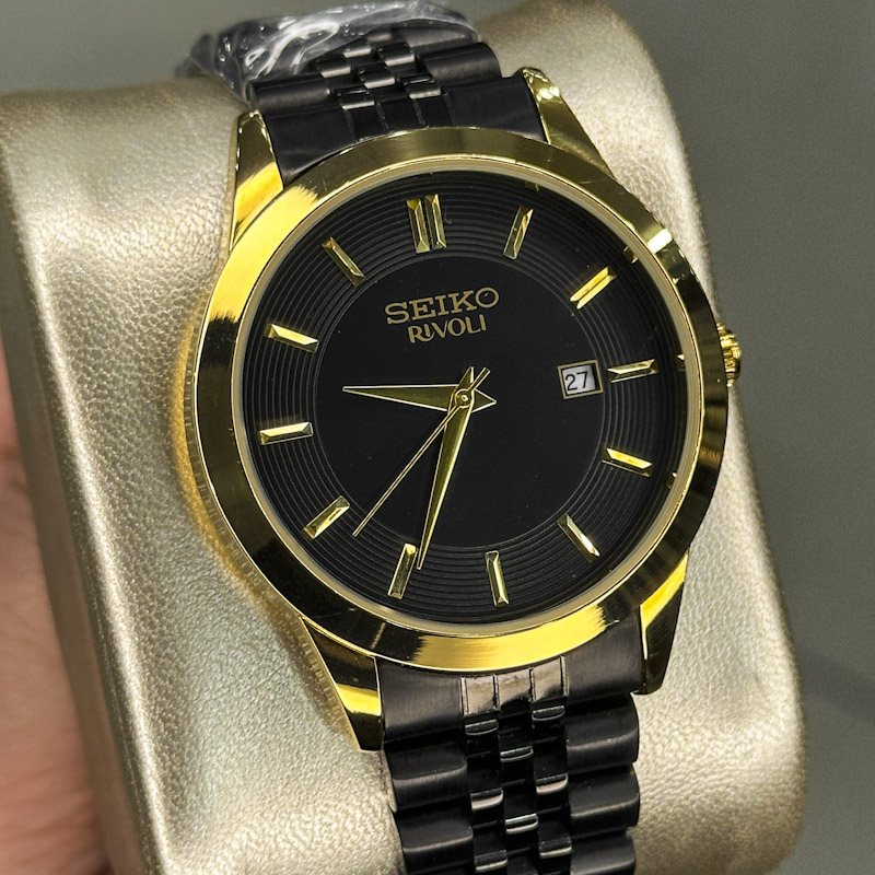 خرید قسطی| ساعت مچی مردانه سیکو صفحه مشکی سیکو مردانه OS 9/34-copy-copy