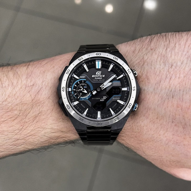 خرید قسطی| ساعت مچی مردانه EDIFICE مدل CASIO-ECB-2200DD-1ADF