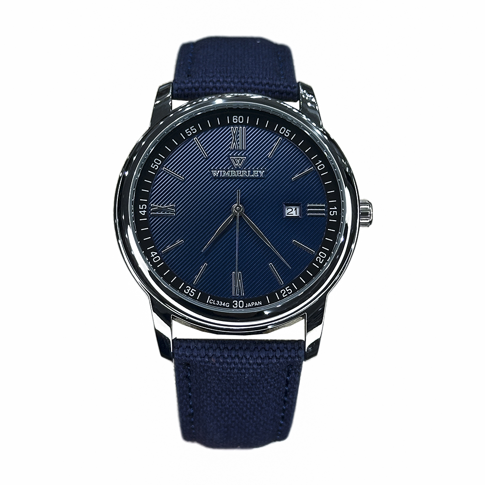 خرید قسطی|ساعت مچی مردانه ویمبرلی اورجینال بند چرم WB-CL434G-D