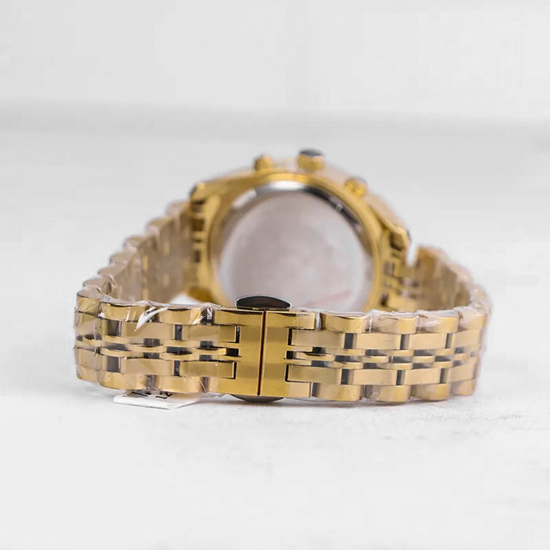 خرید قسطی | ساعت مچی زنانه سیتیزن طرح سه موتوره طلایی  طلایی L 029/1