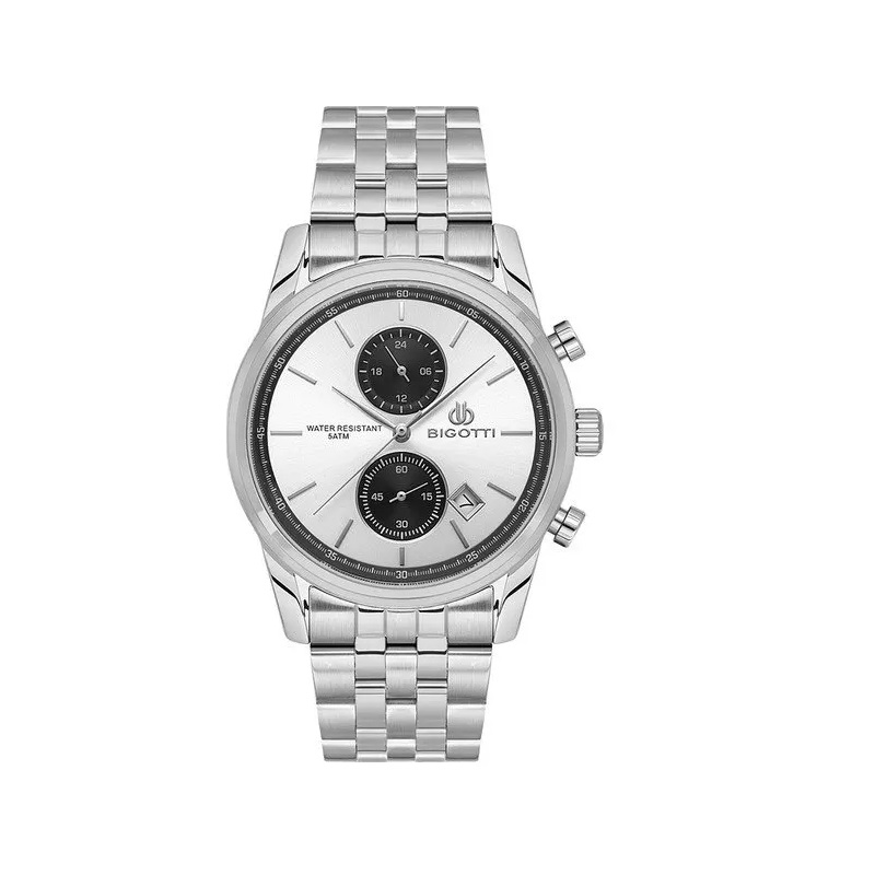 خرید قسطی|ساعت مچی مردانه بیگوتی کلاسیک کرنوگراف BG.1.10580-1