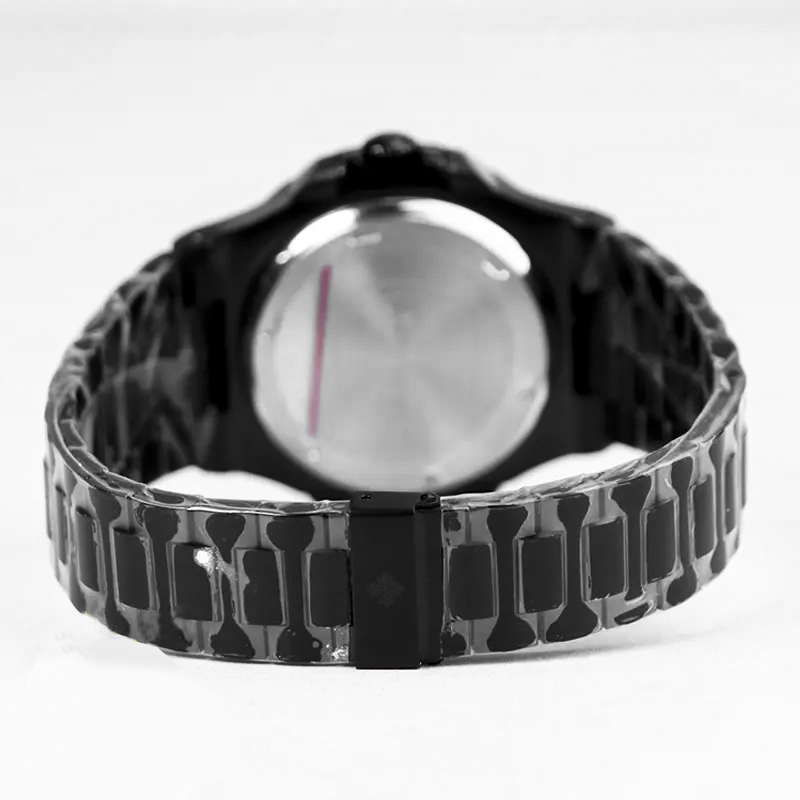 ساعت مچی مردانه پتک فیلیپ ناتیلوس تمام مشکی صفحه سرمه ای  3A047bb