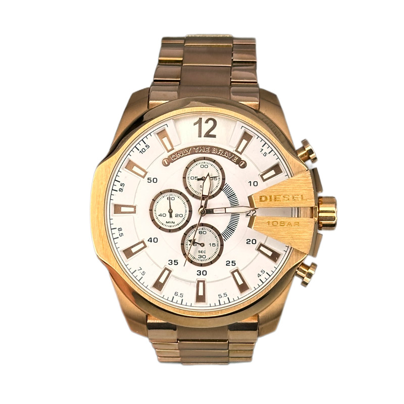 خرید قسطی | ساعت مچی مردانه دیزل شاخدار سه موتور فعال کرنوگراف مدل DZ-4318