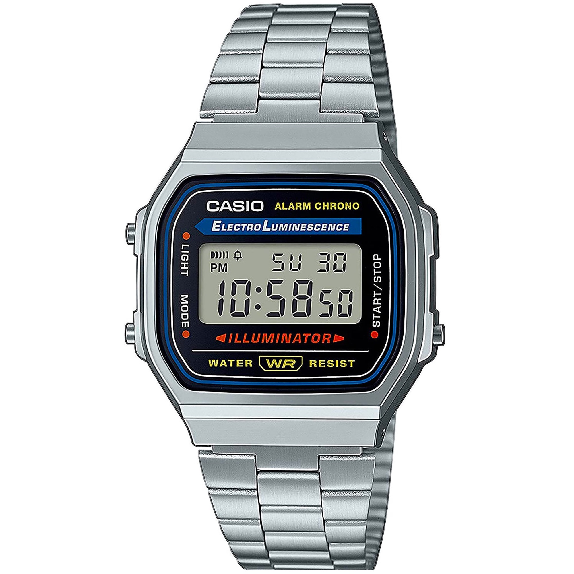 ساعت دیجیتال مردانه کاسیو مدلCASIO-A168WA-1WD