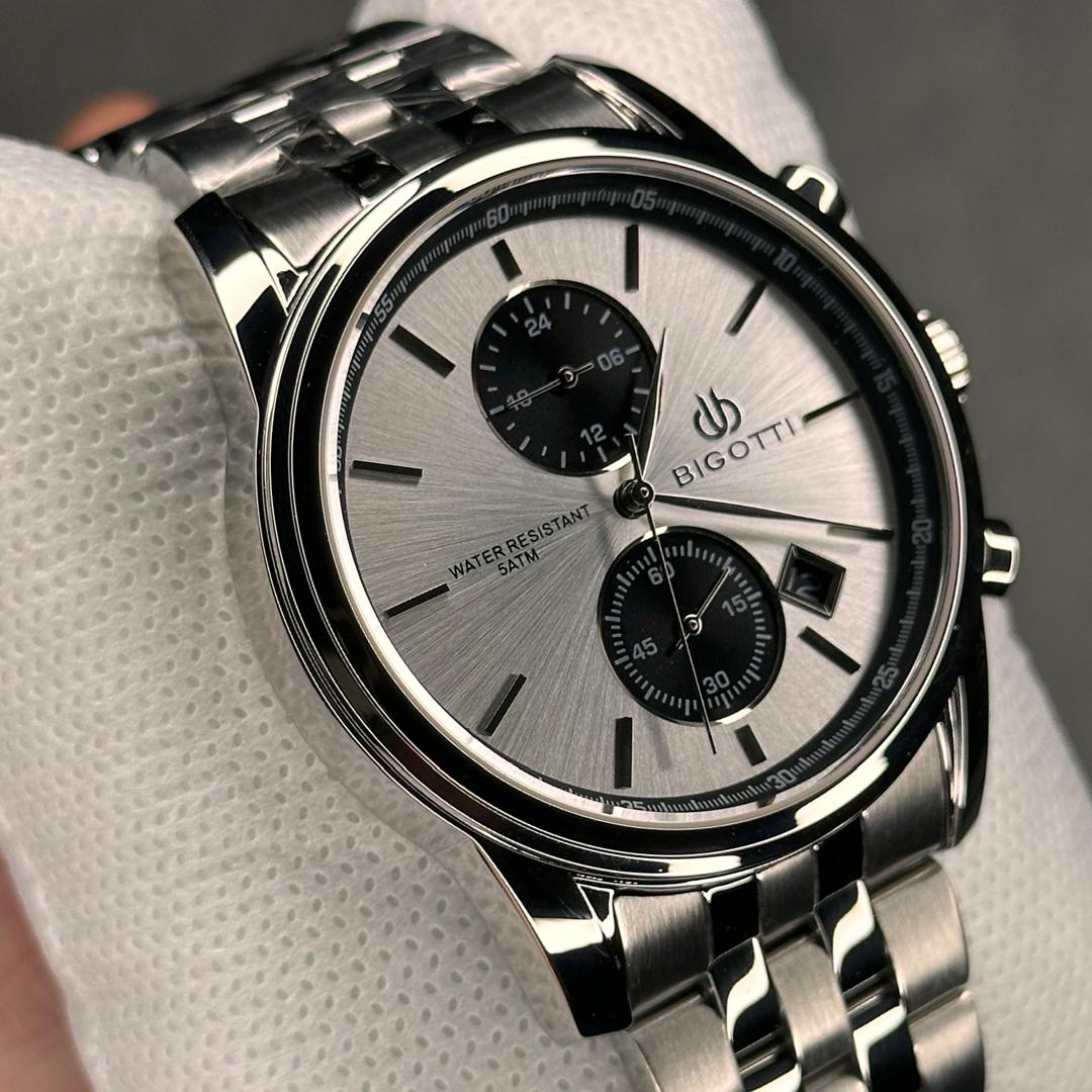 خرید قسطی|ساعت مچی مردانه بیگوتی کلاسیک کرنوگراف BG.1.10580-1