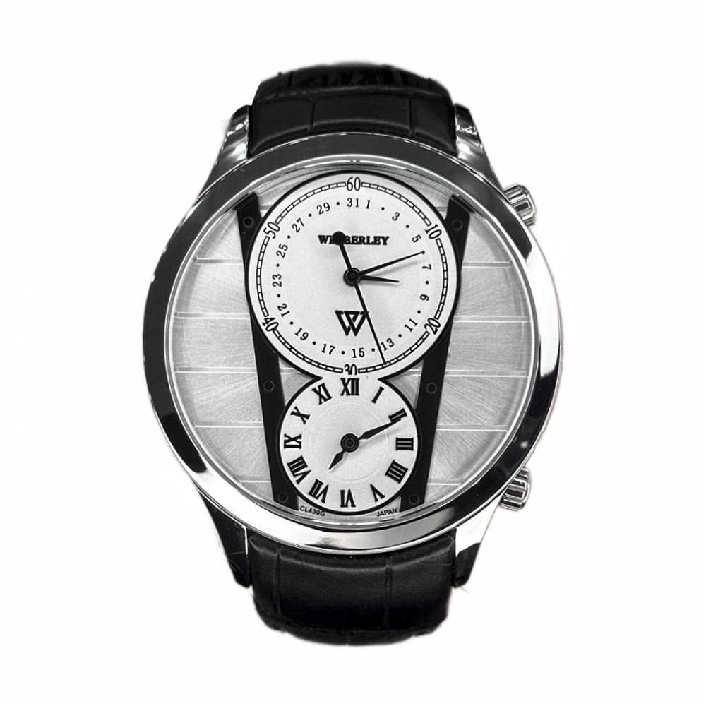 خرید قسطی|ساعت مچی مردانه ویمبرلی اورجینال بند چرم مدل WB-CL430G-A