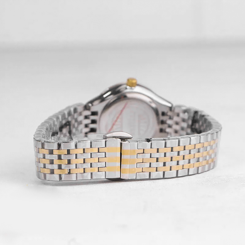 خرید قسطی | ساعت مچی زنانه سیتیزن  نقره ای طلایی صفحه مشکی 3325/4