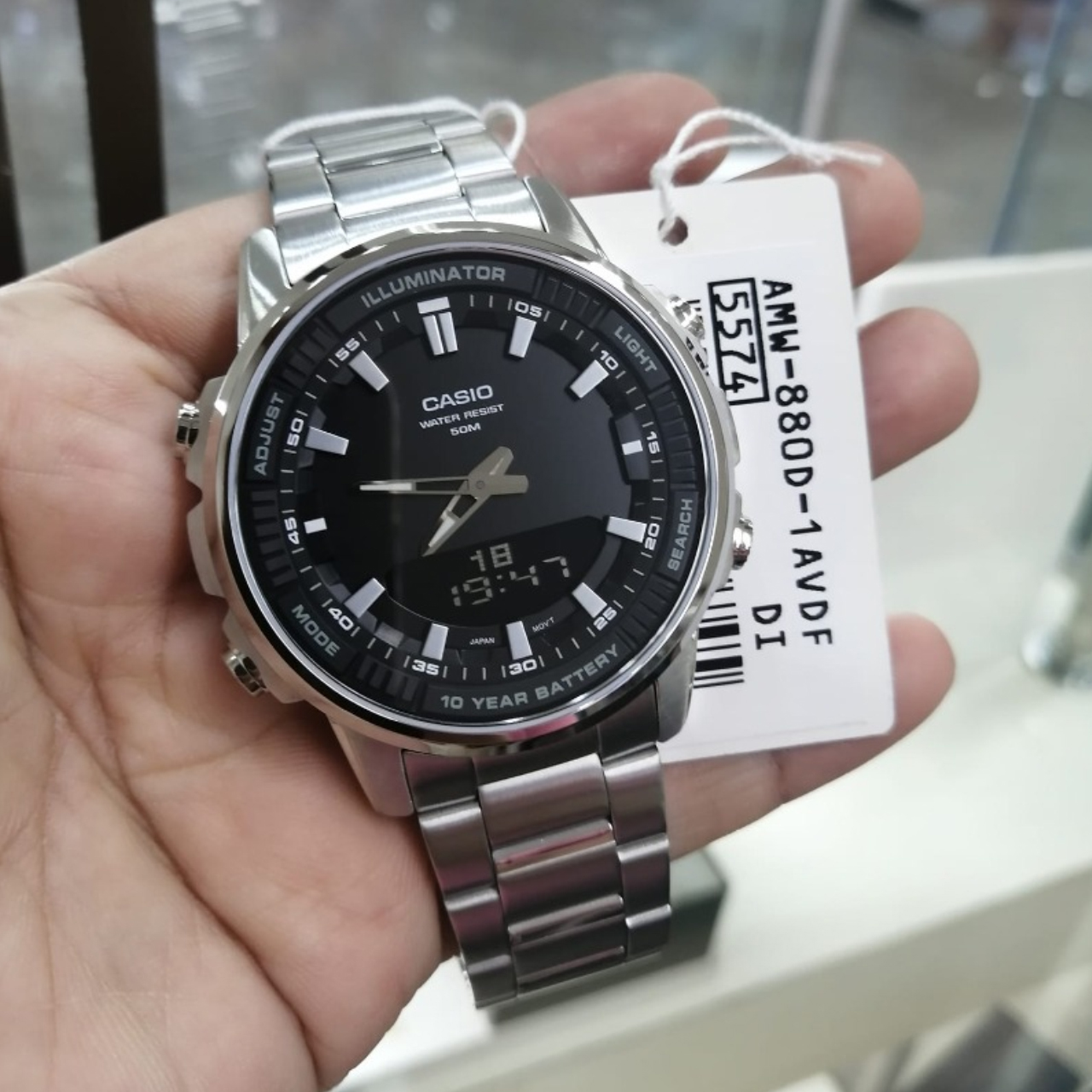 ساعت مچی مردانه کاسیو General مدل CASIO-AMW-880D-1AVDF