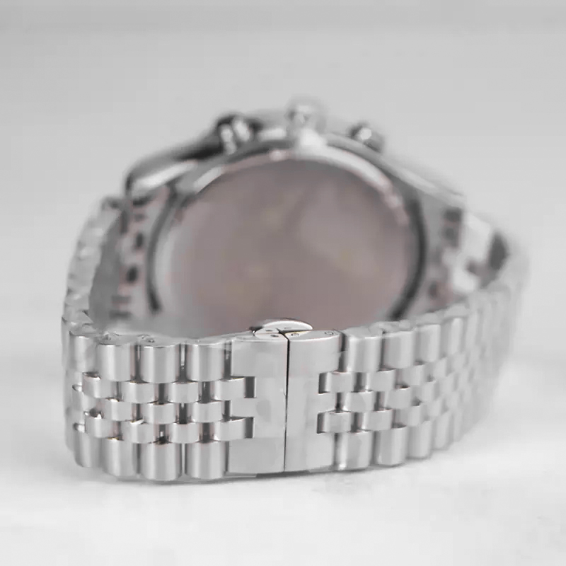 خرید قسطی | ساعت مچی زنانه الگانس طرح سه موتوره  صفحه سفید L 1319/12