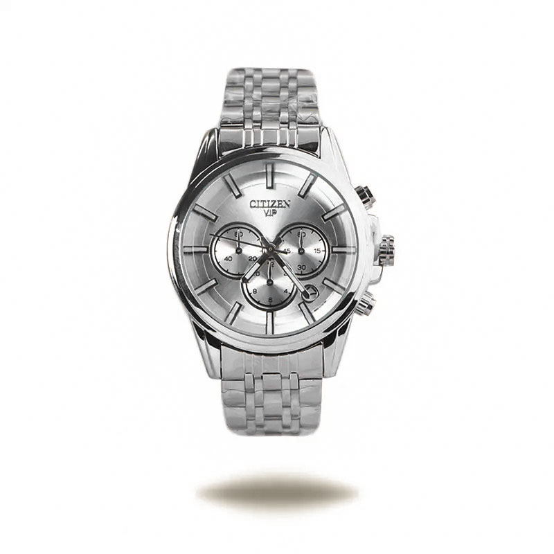 خرید قسطی | ساعت مچی زنانه سیتیزن طرح سه موتوره نقره ای L 9766/14