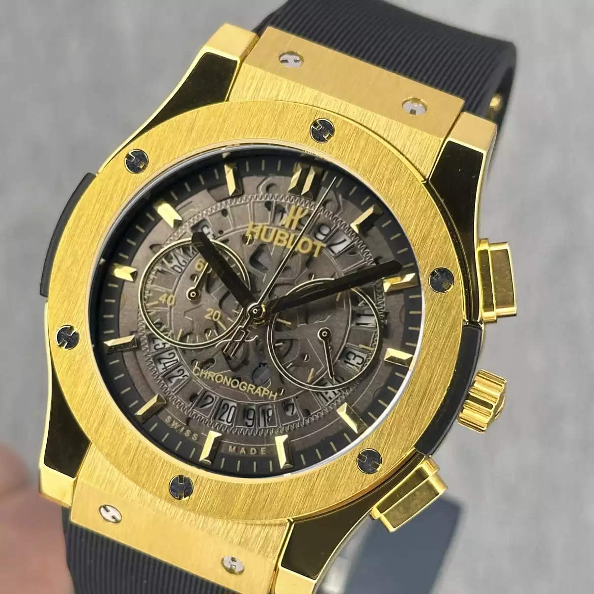 خرید قسطی | ساعت مچی مردانه هابلوت کرنوگراف مدل بیگ بنگ  582888BGR11