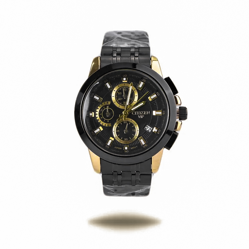 خرید قسطی | ساعت مچی زنانه سیتیزن طرح سه موتوره مشکی L 2363/19