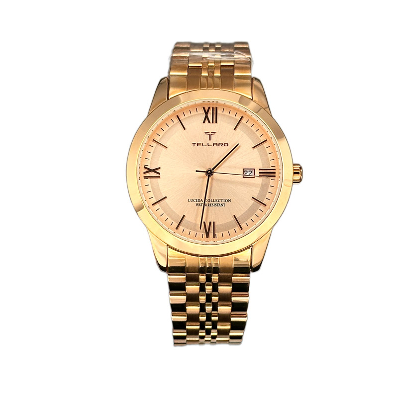 خرید قسطی | ساعت مردانه کلاسیک تلارو اورجینال رزگلد Tellaro T3051G