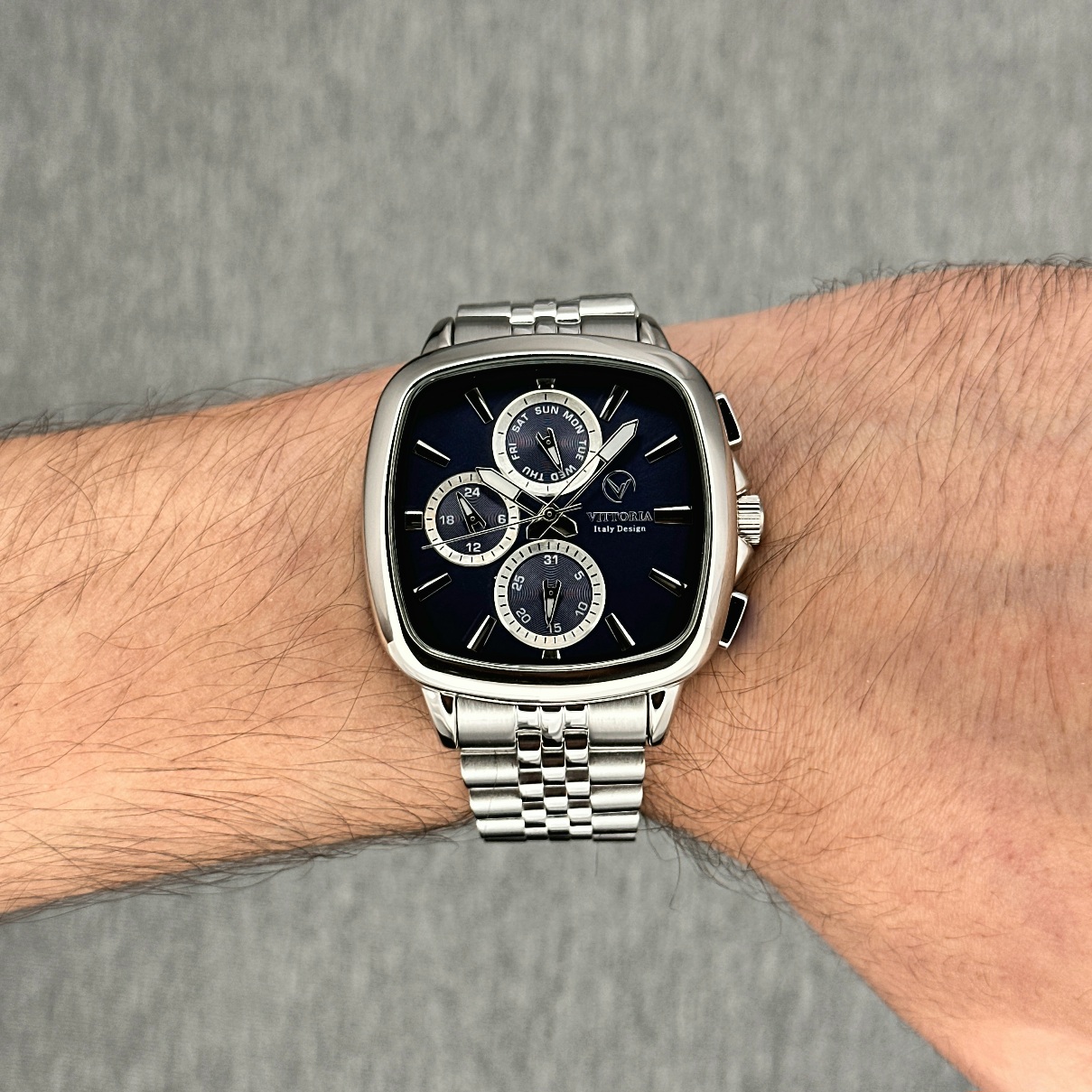 خرید ساعت ویتوریا  | ساعت مربعی | خرید اقساطی ۴ قسطه اسنپ‌پی