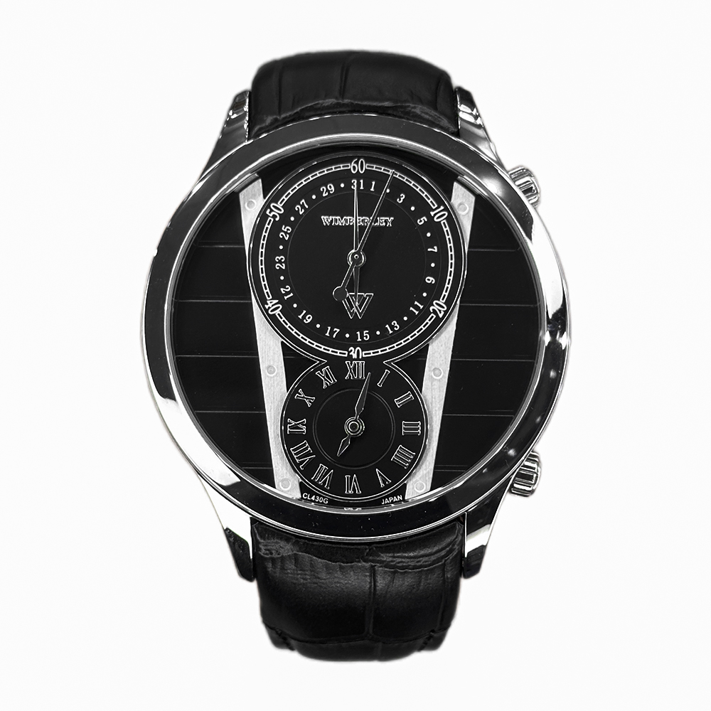 خرید قسطی|ساعت مچی مردانه ویمبرلی اورجینال بند چرم مدل WB-CL430G-B